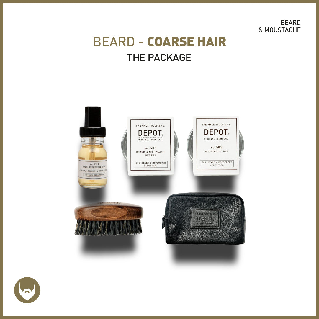 beard - coarse hair the package - sadeenco