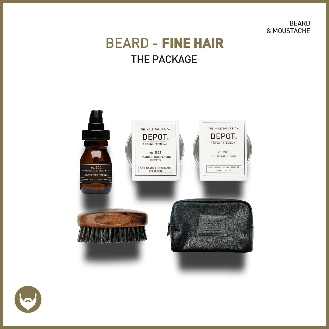 beard - fine hair the package - sadeenco