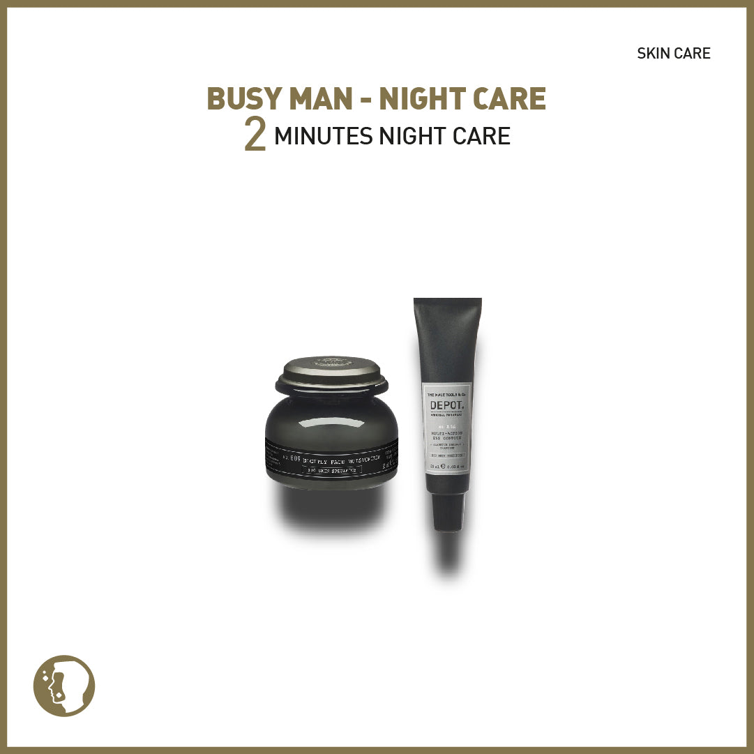 busy man - night care (2 minutes care) - sadeenco