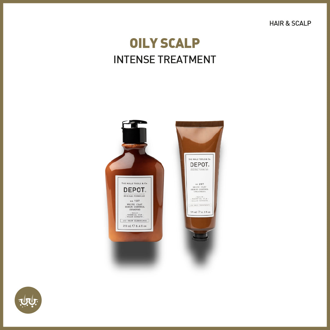 oily scalp - intense treatment - sadeenco