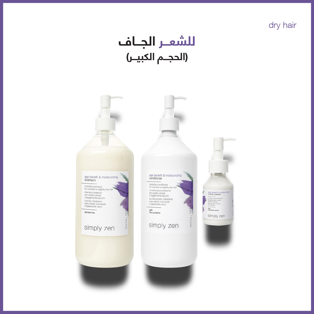 dry hair treatment combo (large) - sadeenco