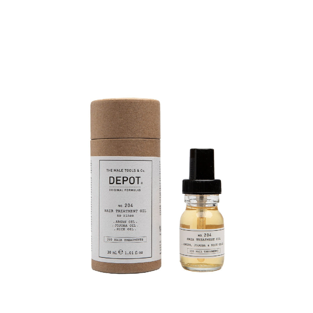 Depot anti-frizz hair treatment oil