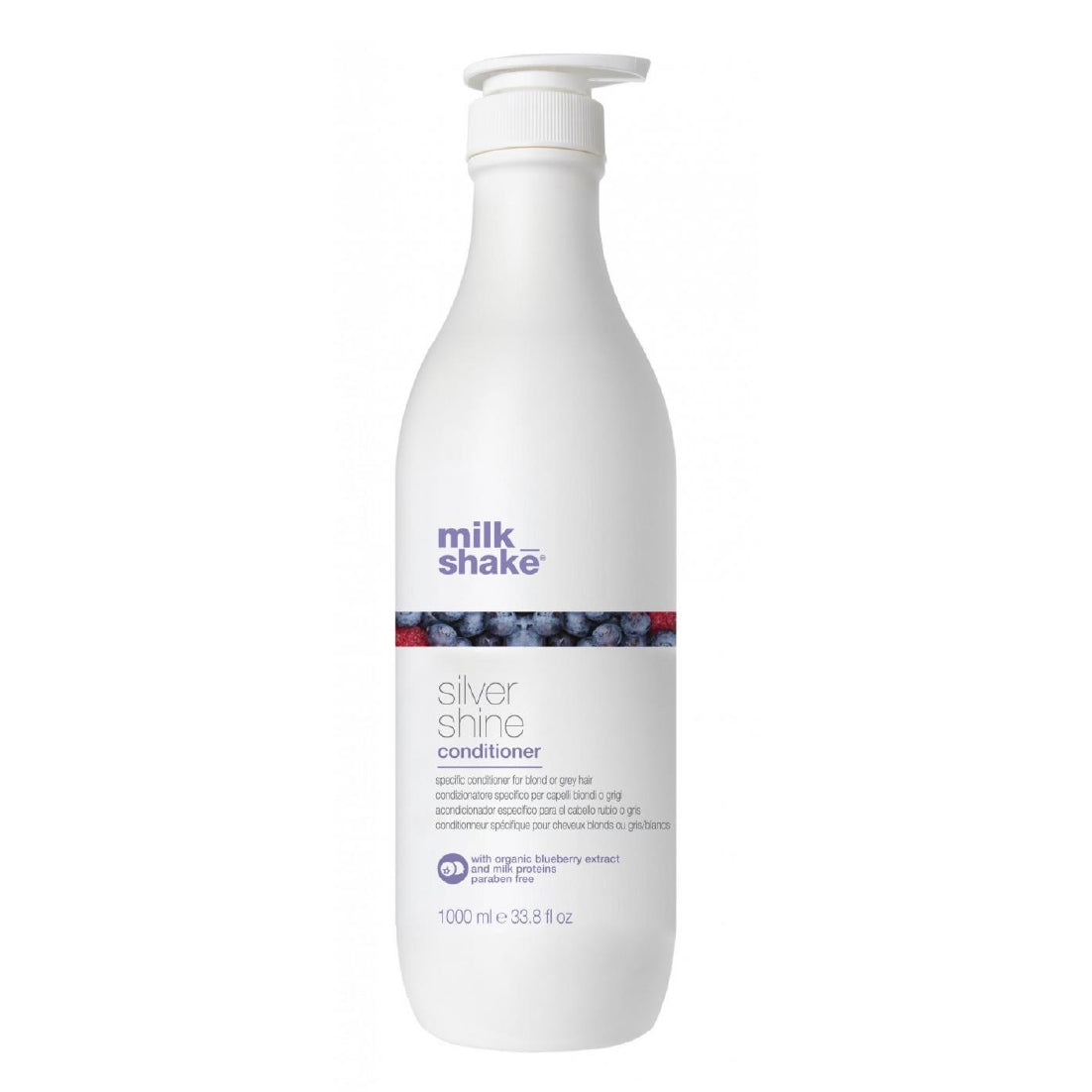 Milk_Shake Silver Shine Shampoo for Blonde and Grey Hair – Available in Amman, Jordan at Sadeen Cosmetics