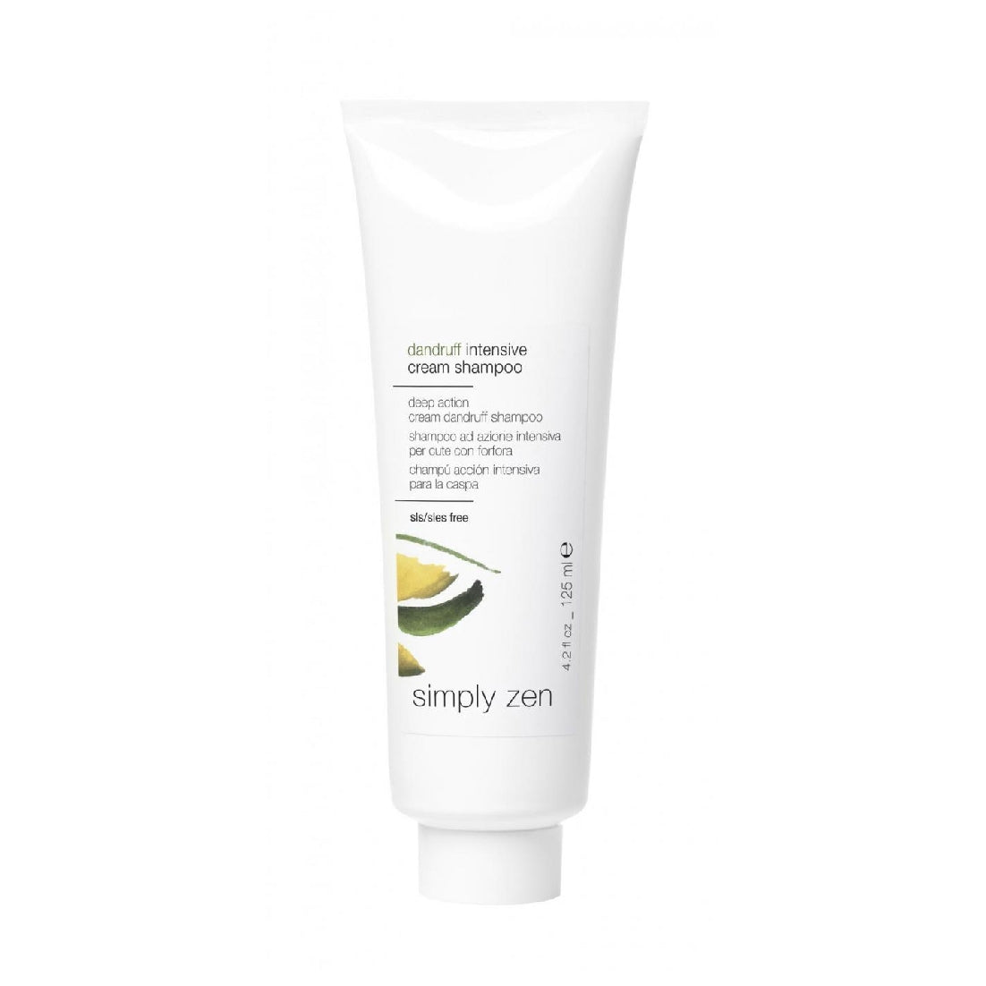 dandruff intensive cream shampoo 125 ml - sadeenco