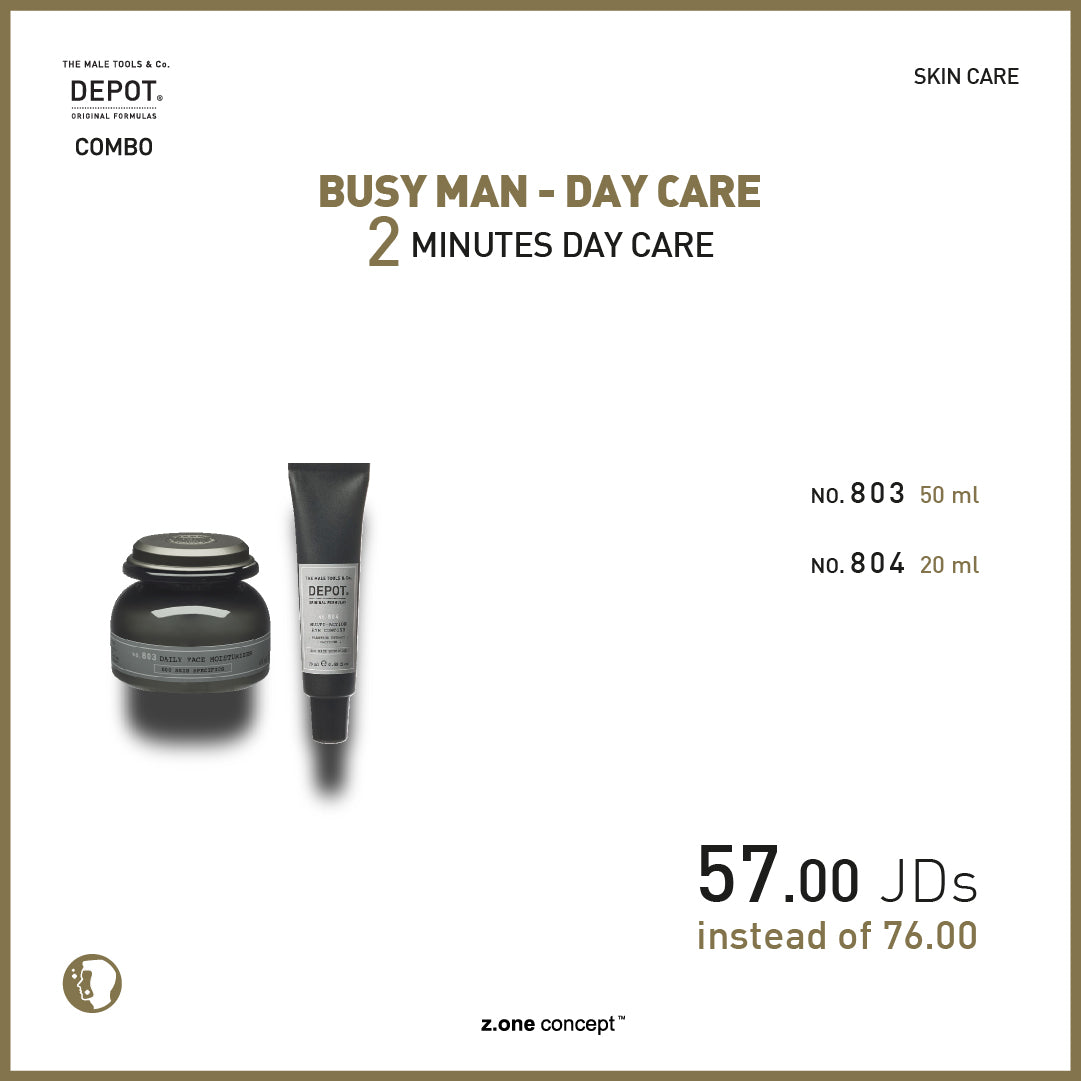 busy man - day care (2 minutes day care)
