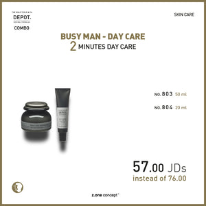 busy man - day care (2 minutes day care)