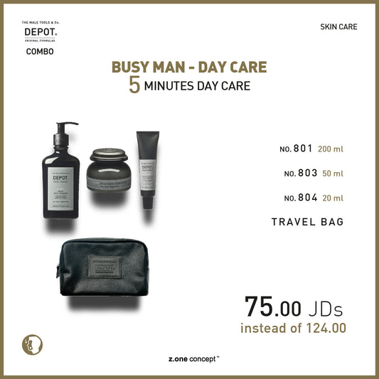 busy man - day care (5 minutes day care)