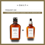 daily - frequent use (conditioning - thin to medium hair)