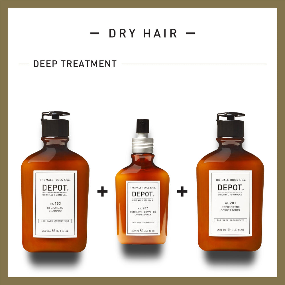 dry hair - deep treatment