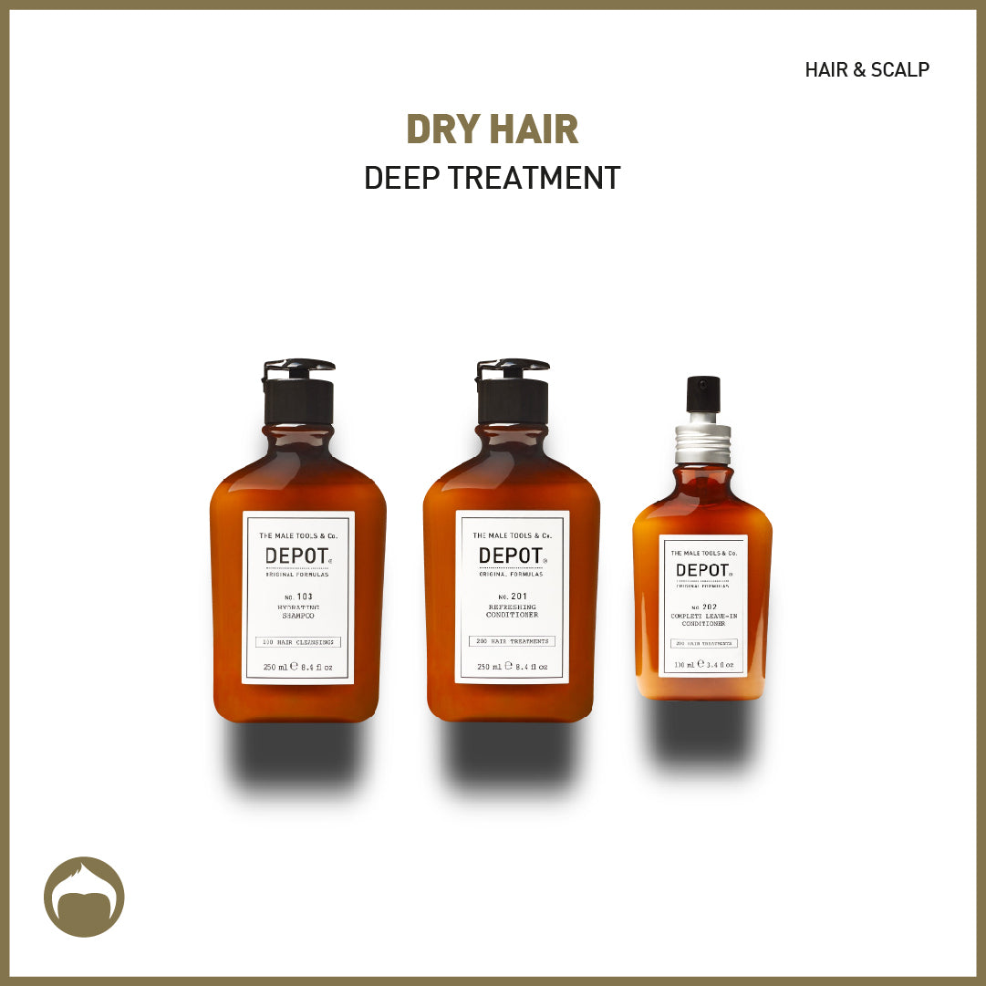 dry hair deep treatment