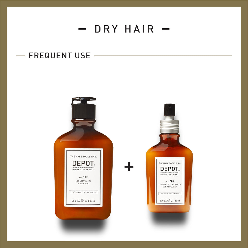 dry hair - frequent use