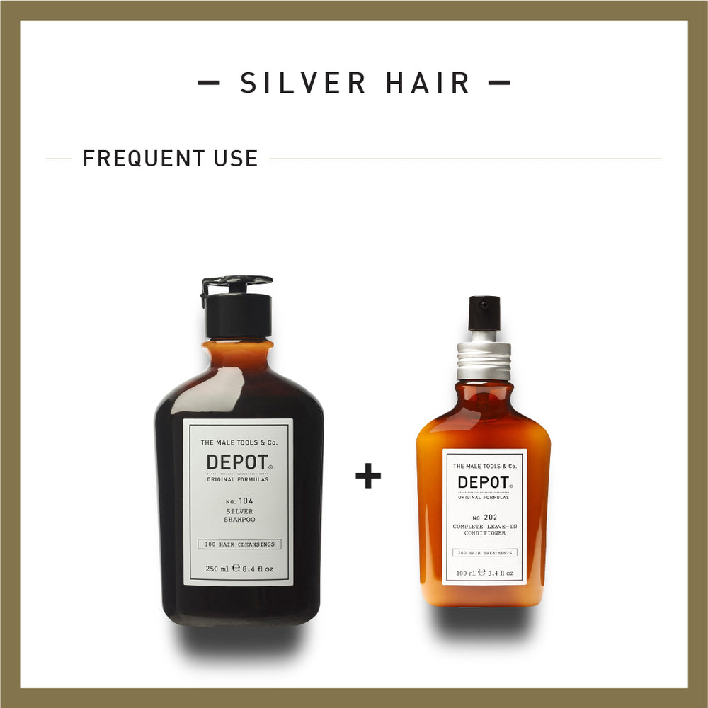 silver hair - frequent use