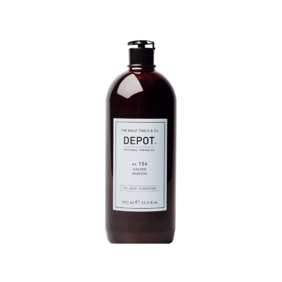 Depot silver shampoo for grey and bleached hair 1000 ml