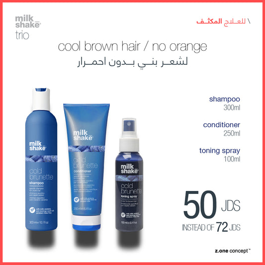 cold brunette trio - deep treatment