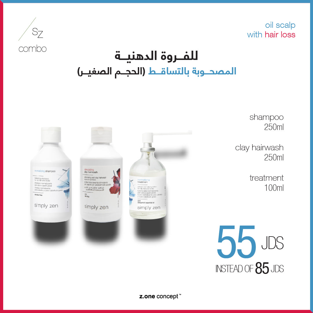treatment of oily scalp accompanied by hair loss combo (small)