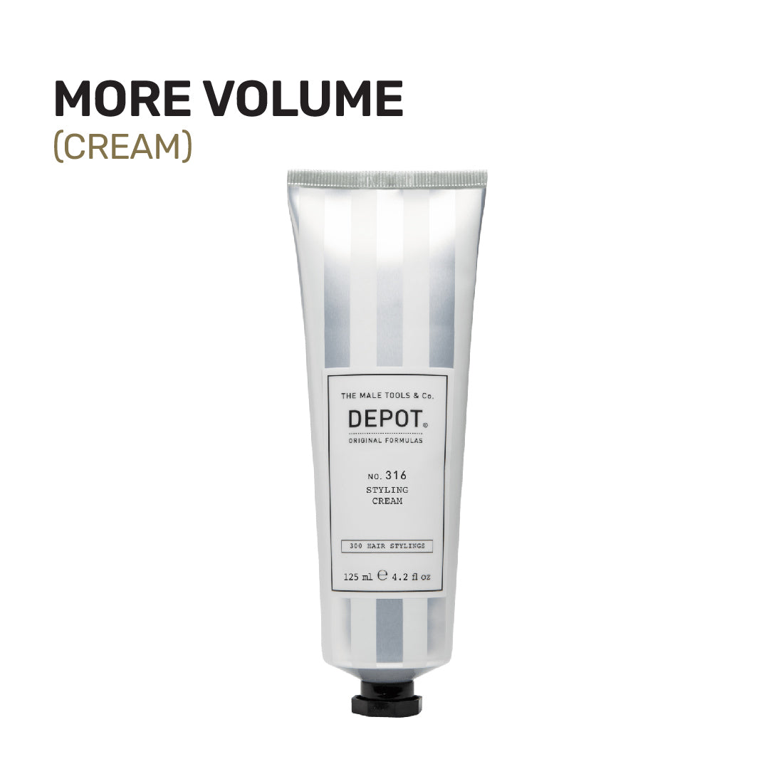 Depot Medium hold styling cream for men