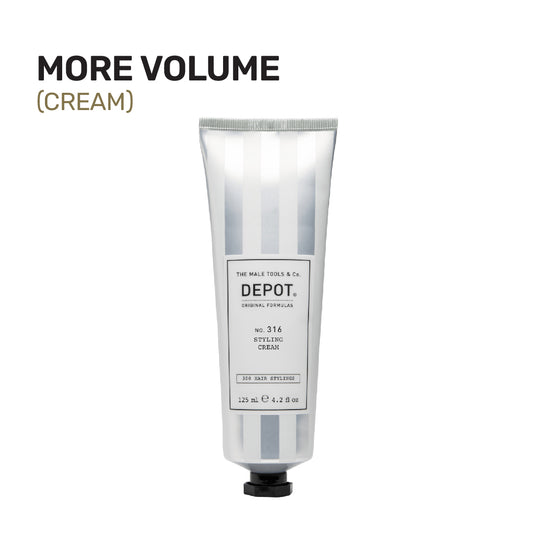 Depot Medium hold styling cream for men