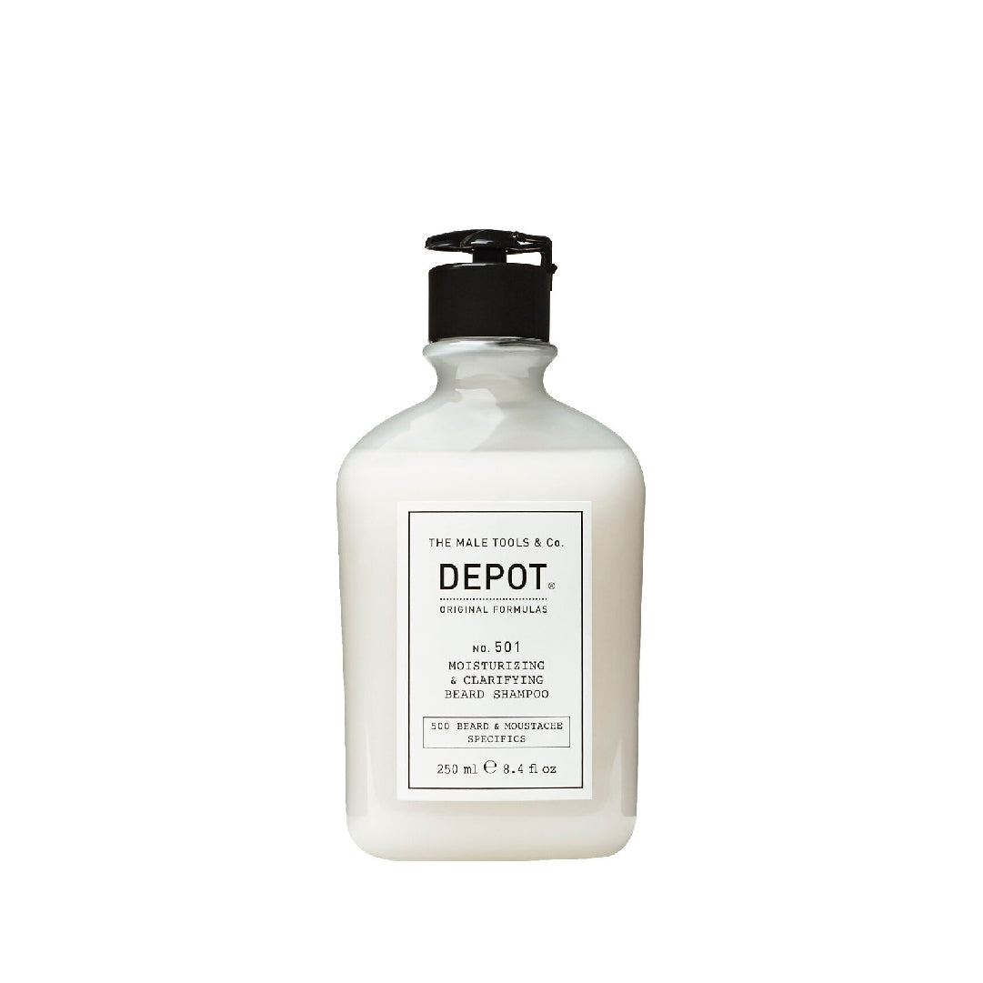 Depot Moisturizing clarifying beard shampoo