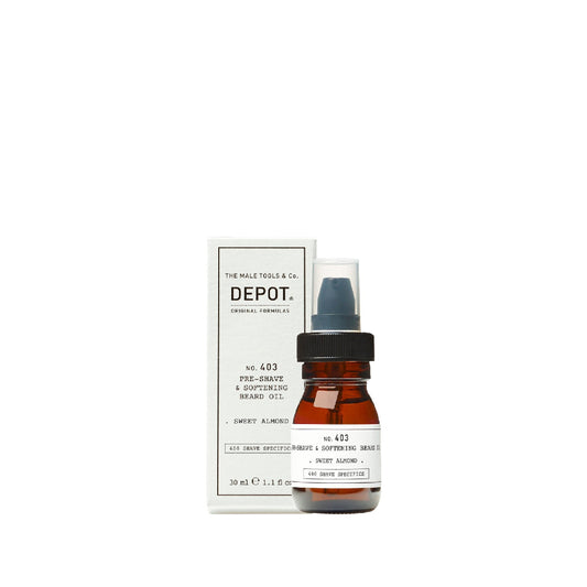 Depot Pre shave beard oil black pepper