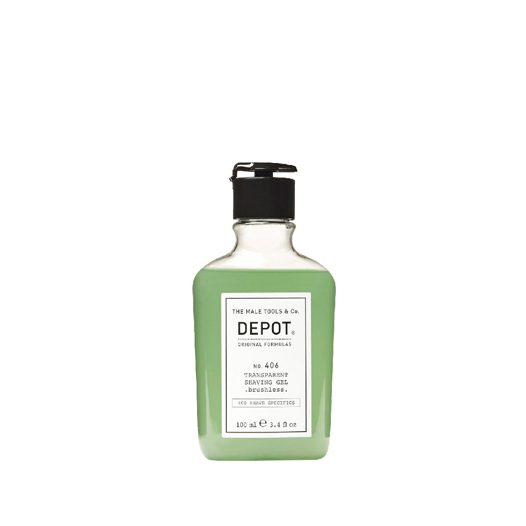 Depot Transparent shaving gel for men 100 ml