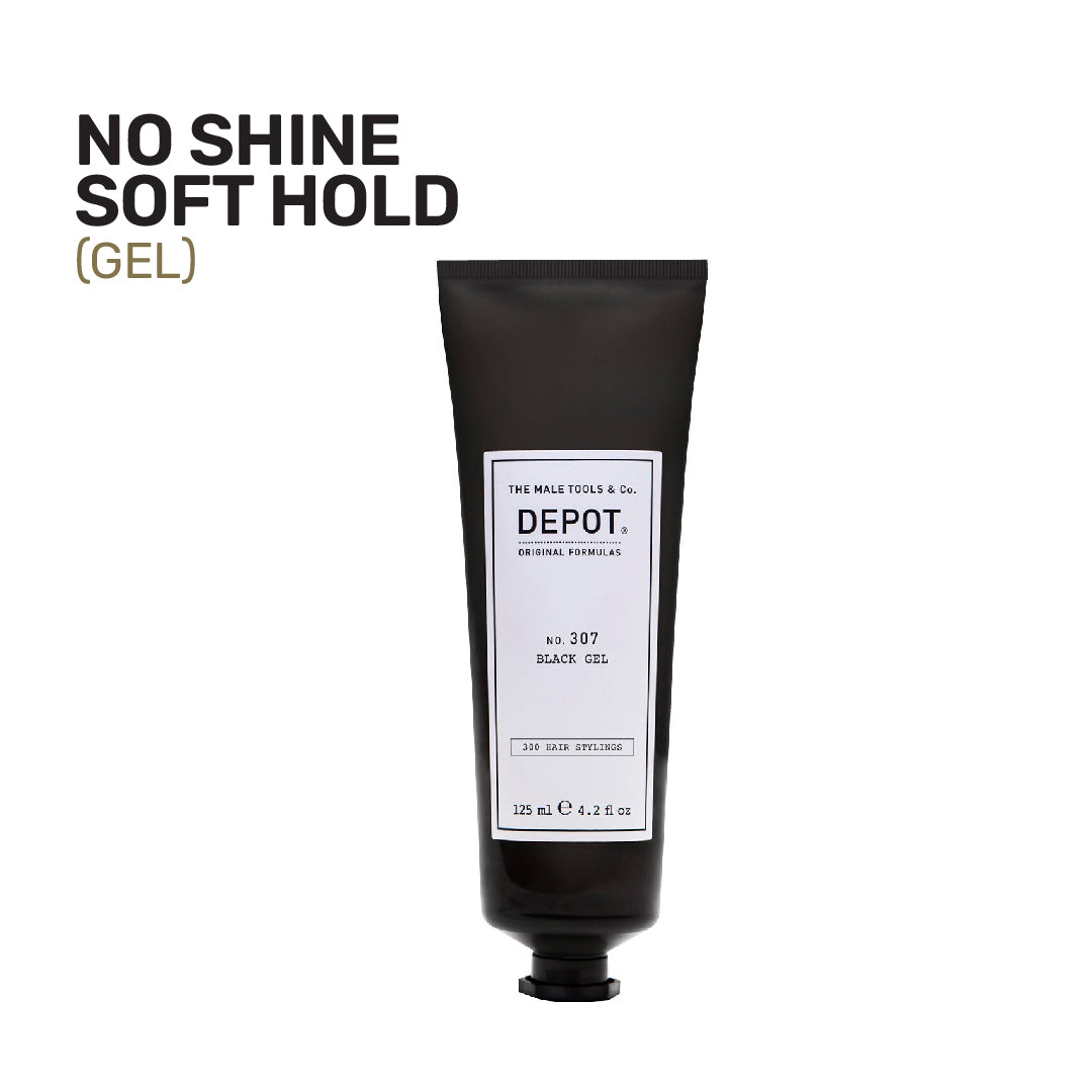 Depot black hair gel for grey coverage