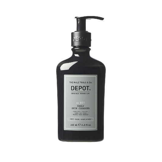 Depot charcoal face cleanser for men