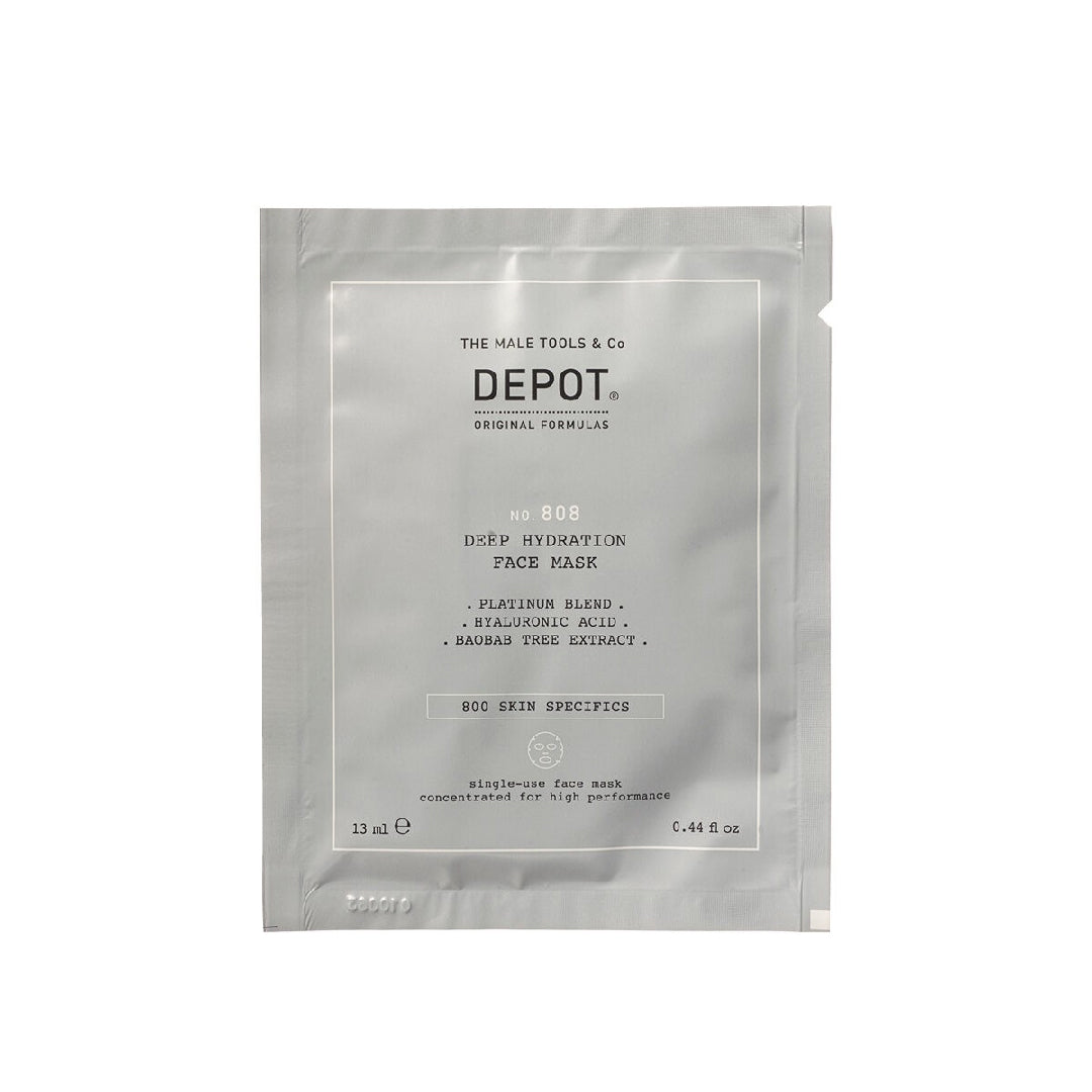 Depot deep hydrating face mask for men