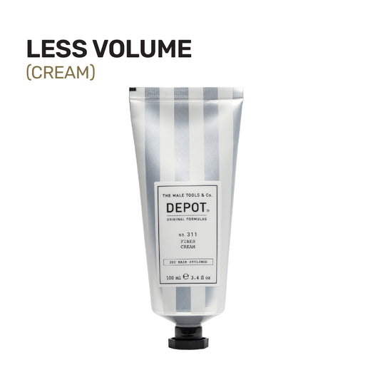 Depot hair fiber styling cream for men