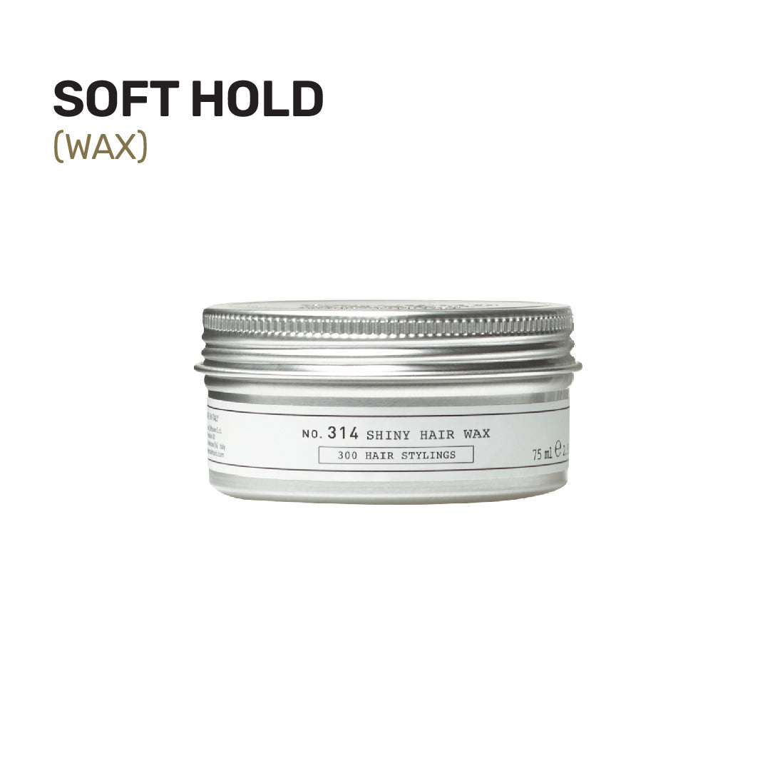 Depot shiny styling wax for men
