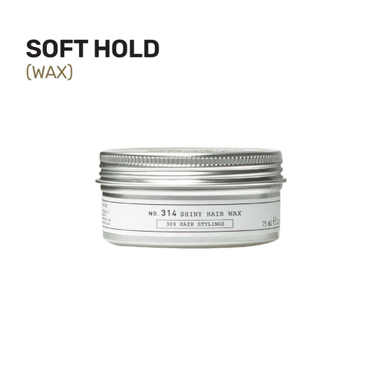 Depot shiny styling wax for men