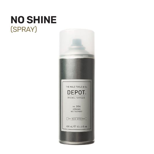 Depot strong hold hairspray for styling