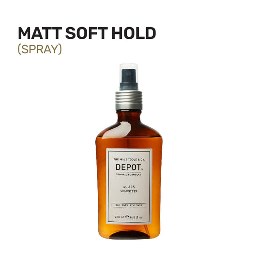 Depot volumizer spray for men’s hair