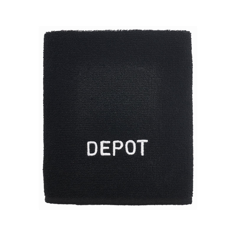 DEPOT NO. 714 BLACK HAIR TOWEL